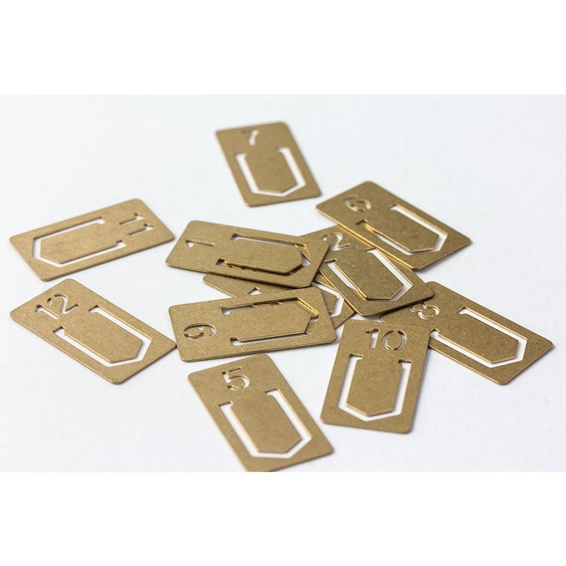 Midori Brass Clip Number (43080006) - Image 4